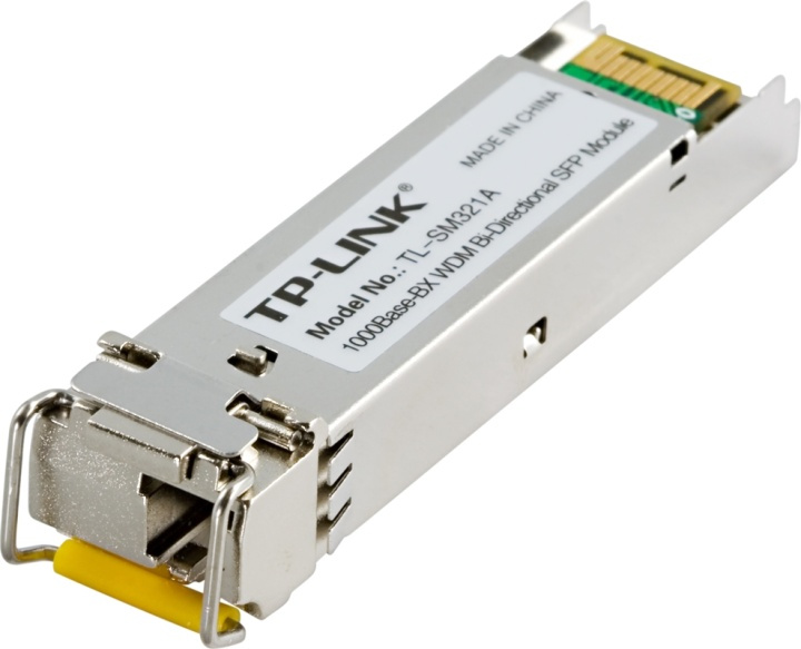 TP-LINK, Gigabit interface konverter(Mini GBIC), singlemode LC BX 10km i gruppen Datautstyr / Nettverk / Mediakonvertere hos TP E-commerce Nordic AB (38-35328)