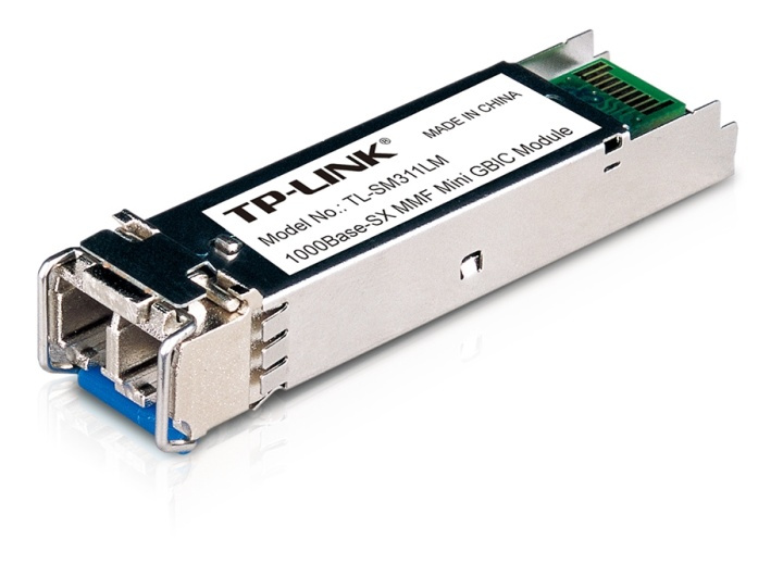 TP-LINK, Gigabit interface konverter(Mini gbic), multimode LC, 550m i gruppen Datautstyr / Nettverk / Mediakonvertere hos TP E-commerce Nordic AB (38-35329)