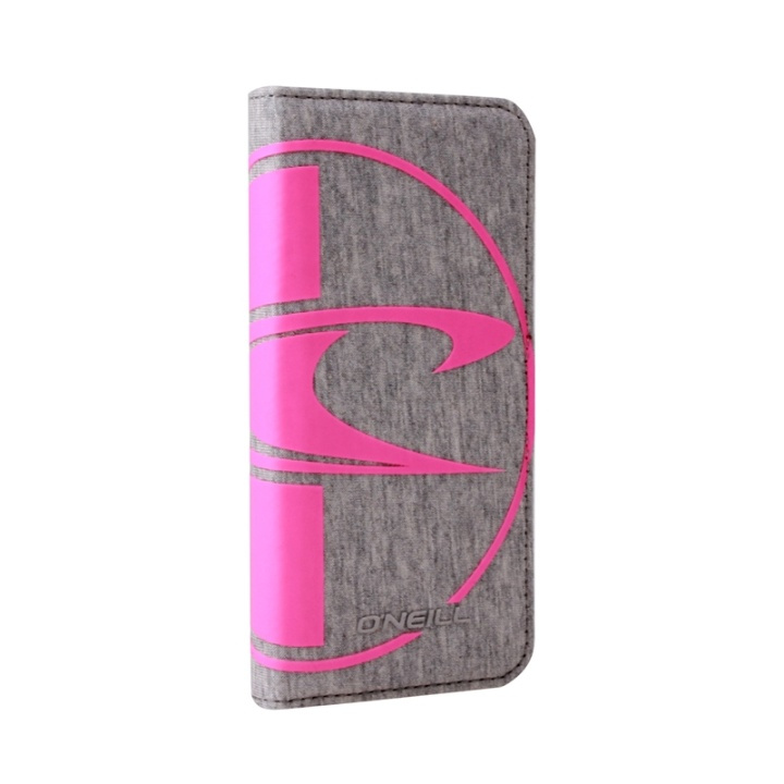 ONEILL Case Neoprene iPhone 6/7/8/SE Grey/Pink i gruppen SMARTTELEFON & NETTBRETT / Mobilbeskyttelse / Apple / iPhone 6/6S / Flippdeksel hos TP E-commerce Nordic AB (38-36372)