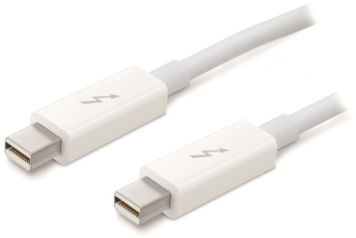 Apple Thunderbolt-kabel, 0,5m, vit i gruppen Datautstyr / Kabler og adaptere / Apple Thunderbolt hos TP E-commerce Nordic AB (38-37149)