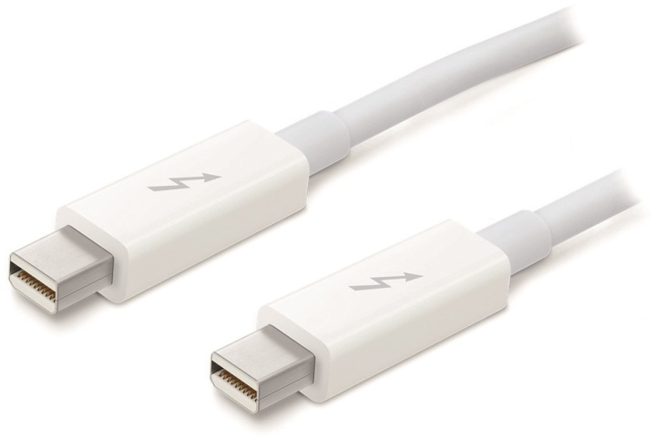 Apple Thunderbolt-kabel, 0,5 m, hvit (MD862ZM/A) i gruppen Datautstyr / Kabler og adaptere / Apple Thunderbolt hos TP E-commerce Nordic AB (38-37149)