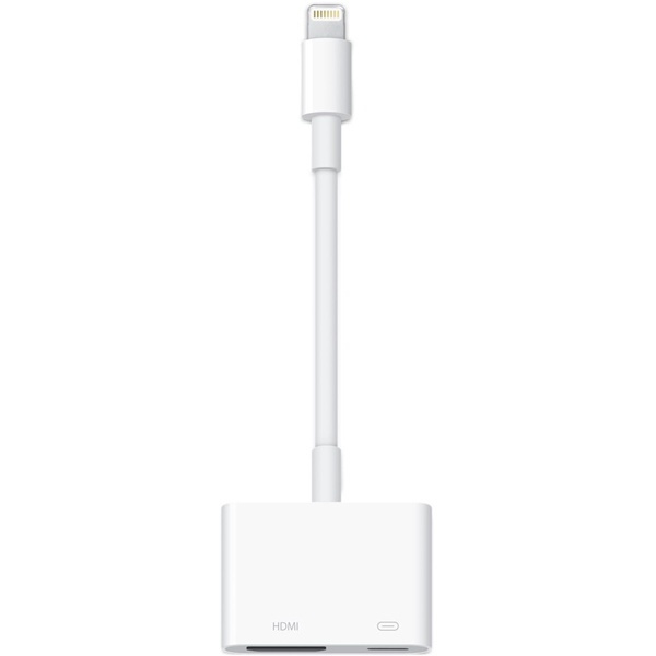 Apple, adapter, HDMI till lightning, hvit i gruppen Elektronikk / Kabler og adaptere / HDMI / Adaptere hos TP E-commerce Nordic AB (38-37158)