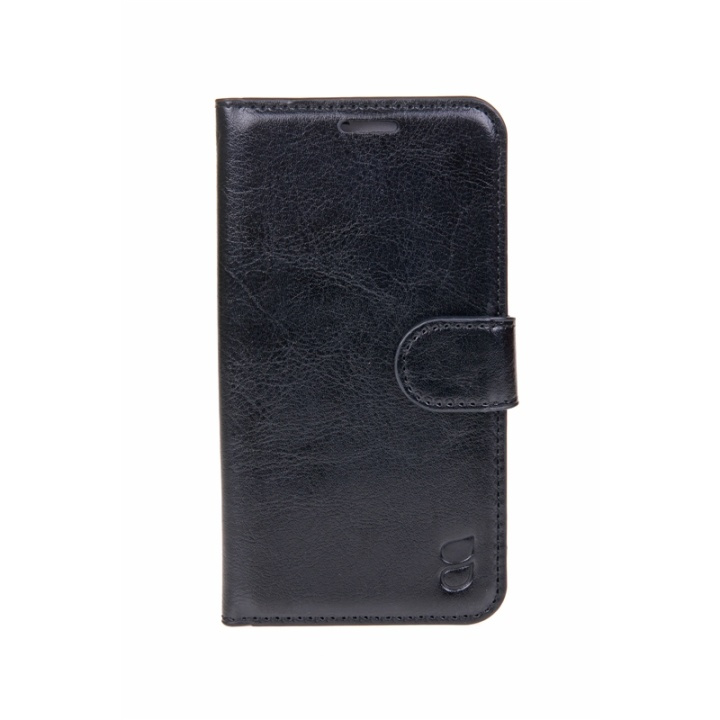 Gear Lommebokdeksel Exclusive Svart - Samsung S6 Edge i gruppen SMARTTELEFON & NETTBRETT / Mobilbeskyttelse / Samsung hos TP E-commerce Nordic AB (38-37886)