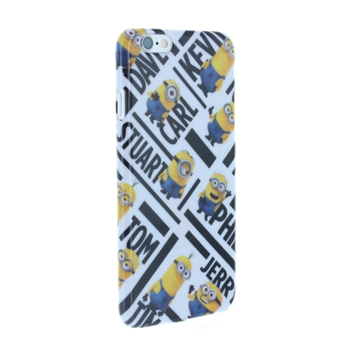 MINIONS Mobildeksel Plast iPhone 6/7/8/SE Name Minions i gruppen SMARTTELEFON & NETTBRETT / Mobilbeskyttelse / Apple / iPhone 6/6S / Deksel hos TP E-commerce Nordic AB (38-38032)