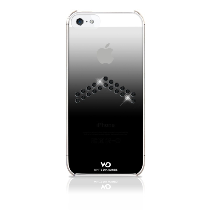 WHITE DIAMONDS Arrow Svart iPhone 5/5s/SE i gruppen SMARTTELEFON & NETTBRETT / Mobilbeskyttelse / Apple / iPhone 5/5S/SE / Deksel hos TP E-commerce Nordic AB (38-38751)