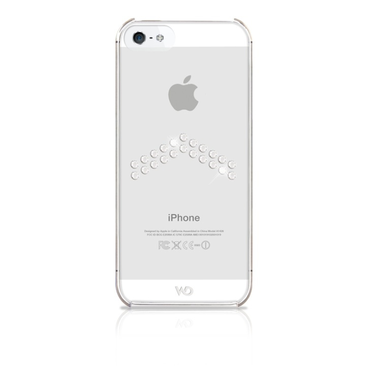 WHITE DIAMONDS Arrow Transp. iPhone 5/5s/SE i gruppen SMARTTELEFON & NETTBRETT / Mobilbeskyttelse / Apple / iPhone 5/5S/SE / Deksel hos TP E-commerce Nordic AB (38-38758)