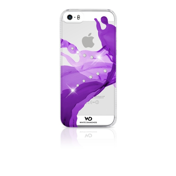White Diamonds WHITE-DIAMONDS Crystal Cover Liquids Lila iPhone5/5s/SE i gruppen SMARTTELEFON & NETTBRETT / Mobilbeskyttelse / Apple / iPhone 5/5S/SE / Deksel hos TP E-commerce Nordic AB (38-38777)