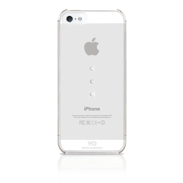 White Diamonds WHITE-DIAMONDS Ice Trinity iPhone 5/5s/SE Hvit i gruppen SMARTTELEFON & NETTBRETT / Mobilbeskyttelse / Apple / iPhone 5/5S/SE / Deksel hos TP E-commerce Nordic AB (38-38823)