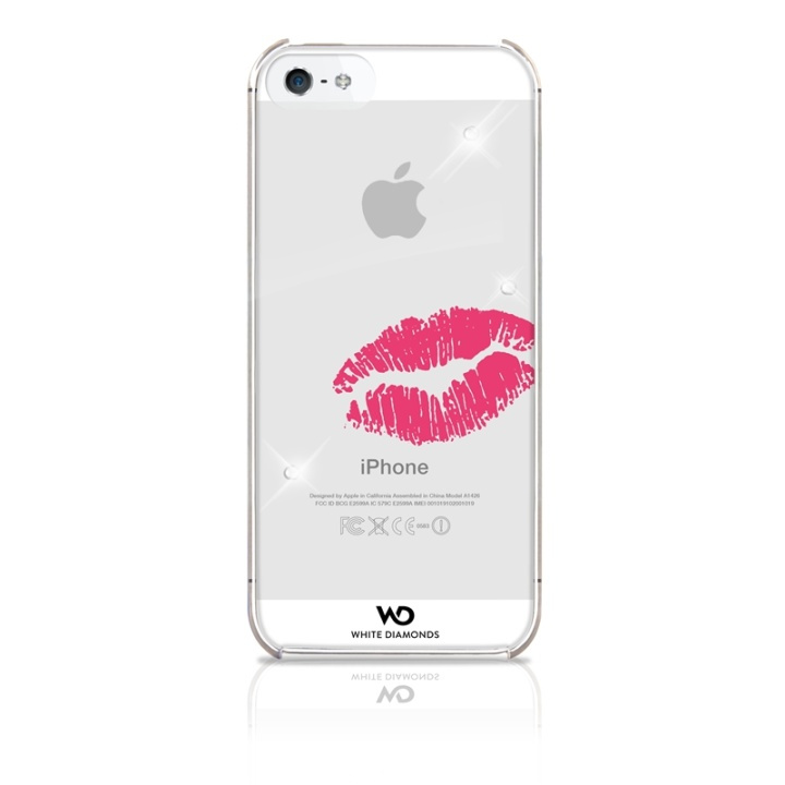 White Diamonds WHITE-DIAMONDS Lipstick Heart iPhone 5/5s/SE Rosa i gruppen SMARTTELEFON & NETTBRETT / Mobilbeskyttelse / Apple / iPhone 5/5S/SE / Deksel hos TP E-commerce Nordic AB (38-38827)