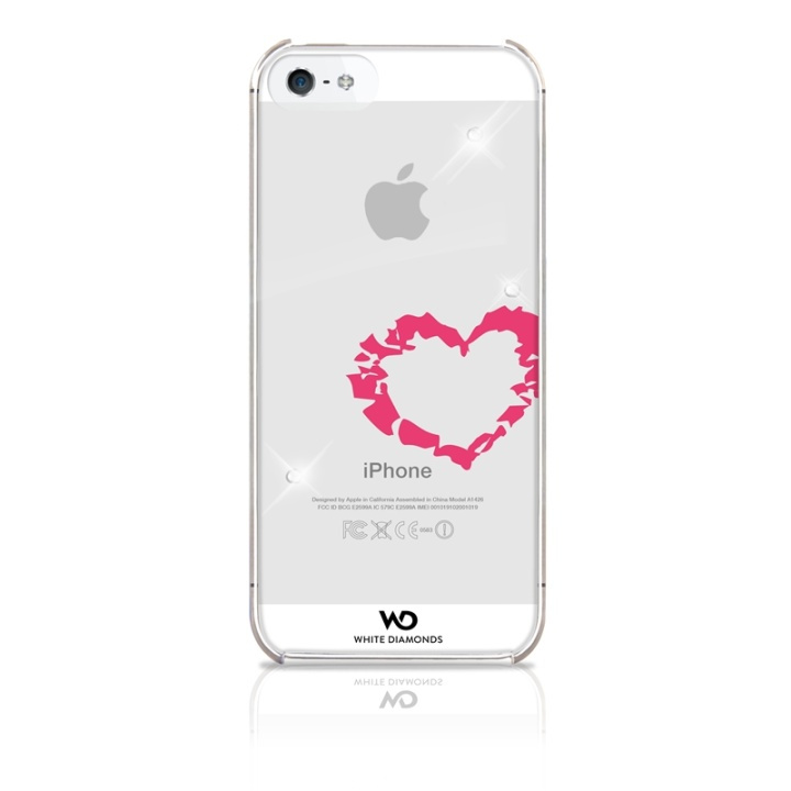 White Diamonds WHITE-DIAMONDS Lipstick Kiss iPhone 5/5s/SE Rosa i gruppen SMARTTELEFON & NETTBRETT / Mobilbeskyttelse / Apple / iPhone 5/5S/SE / Deksel hos TP E-commerce Nordic AB (38-38828)