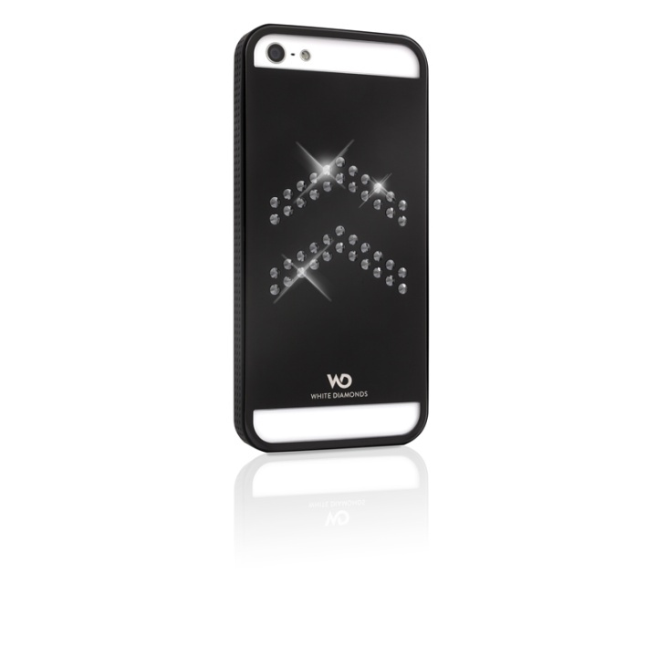 White Diamonds WHITE-DIAMONDS Metal Svart iPhone 5/5s/SE i gruppen SMARTTELEFON & NETTBRETT / Mobilbeskyttelse / Apple / iPhone 5/5S/SE / Deksel hos TP E-commerce Nordic AB (38-38845)