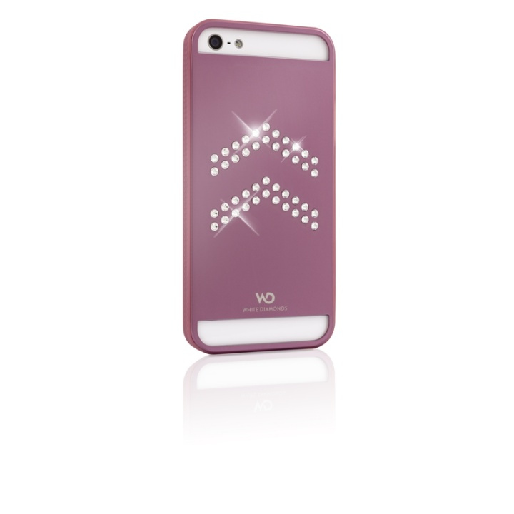 White Diamonds WHITE-DIAMONDS Metal Rosa iPhone 5/5s/SE i gruppen SMARTTELEFON & NETTBRETT / Mobilbeskyttelse / Apple / iPhone 5/5S/SE / Deksel hos TP E-commerce Nordic AB (38-38847)