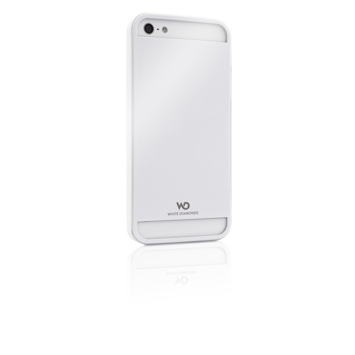 White Diamonds WHITE-DIAMONDS Metal Hvit iPhone 5/5s/SE i gruppen SMARTTELEFON & NETTBRETT / Mobilbeskyttelse / Apple / iPhone 5/5S/SE / Deksel hos TP E-commerce Nordic AB (38-38851)