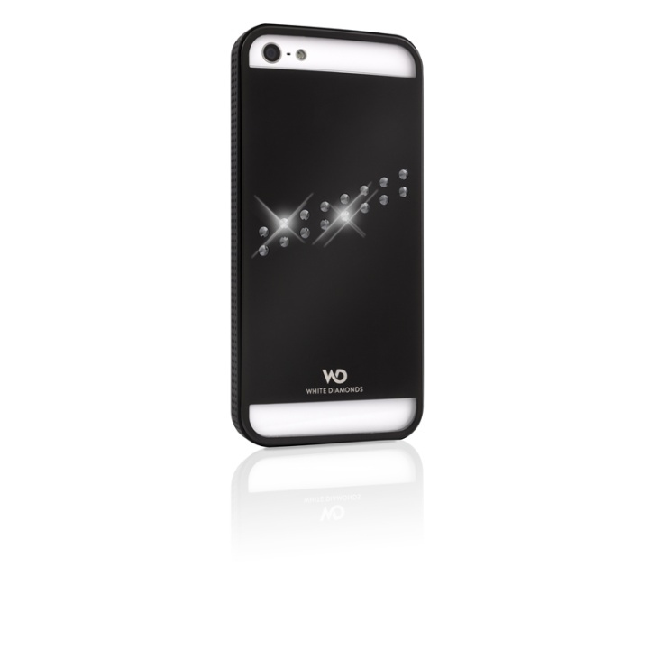 White Diamonds WHITE-DIAMONDS Skal Metal iPhone 5/5s/SE Stream Svart i gruppen SMARTTELEFON & NETTBRETT / Mobilbeskyttelse / Apple / iPhone 5/5S/SE / Deksel hos TP E-commerce Nordic AB (38-38852)