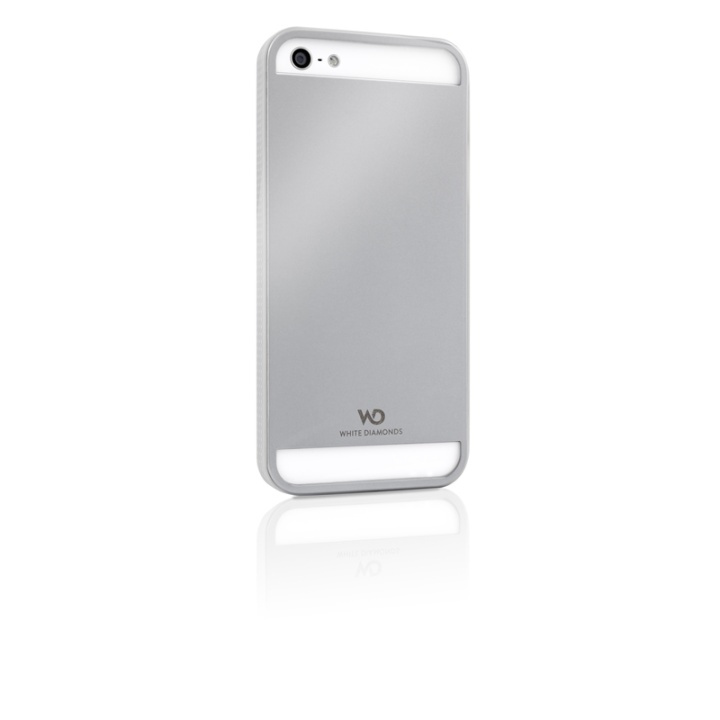 White Diamonds WHITE-DIAMONDS Metal Silver iPhone 5/5s/SE i gruppen SMARTTELEFON & NETTBRETT / Mobilbeskyttelse / Apple / iPhone 5/5S/SE / Deksel hos TP E-commerce Nordic AB (38-38855)