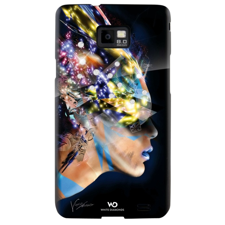 White Diamonds WHITE-DIAMONDS Nafrotiti Svart Samsung S2 Skal i gruppen SMARTTELEFON & NETTBRETT / Mobilbeskyttelse / Samsung hos TP E-commerce Nordic AB (38-38866)