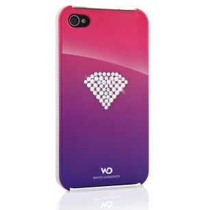 White Diamonds WHITE-DIAMONDS Rainbow Rosa iPhone 4s Skal i gruppen SMARTTELEFON & NETTBRETT / Mobilbeskyttelse / Apple / Eldre Apple-modeller hos TP E-commerce Nordic AB (38-38871)