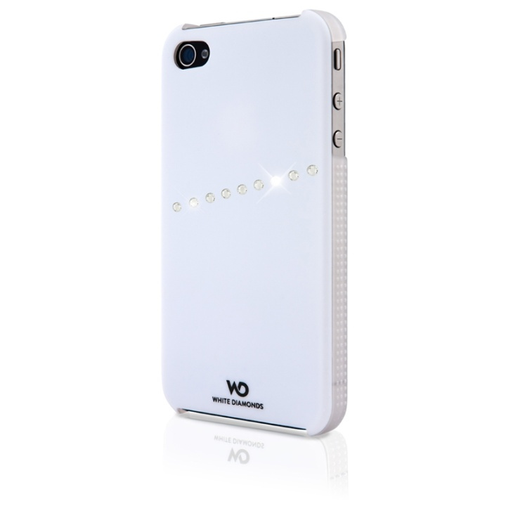 WHITE DIAMONDS Sash Hvit iPhone 5/5s/SE i gruppen SMARTTELEFON & NETTBRETT / Mobilbeskyttelse / Apple / iPhone 5/5S/SE / Deksel hos TP E-commerce Nordic AB (38-38889)