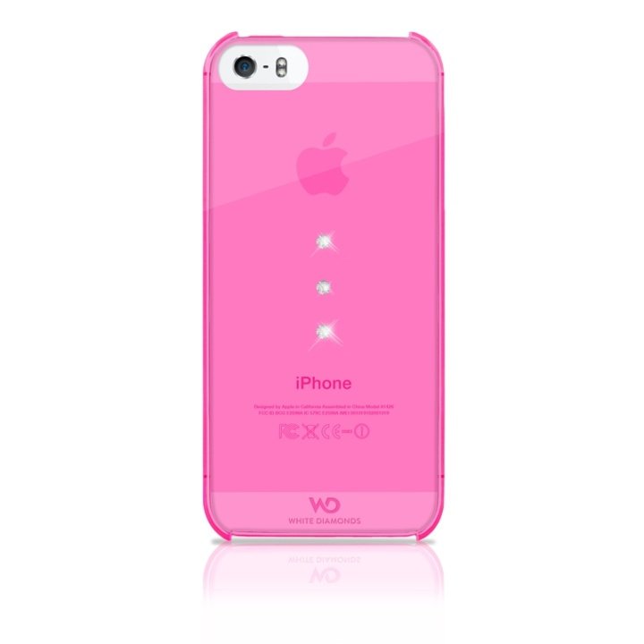 White Diamonds WHITE-DIAMONDS Trinity Pink iPhone 5/5s/SE i gruppen SMARTTELEFON & NETTBRETT / Mobilbeskyttelse / Apple / iPhone 5/5S/SE / Deksel hos TP E-commerce Nordic AB (38-38905)