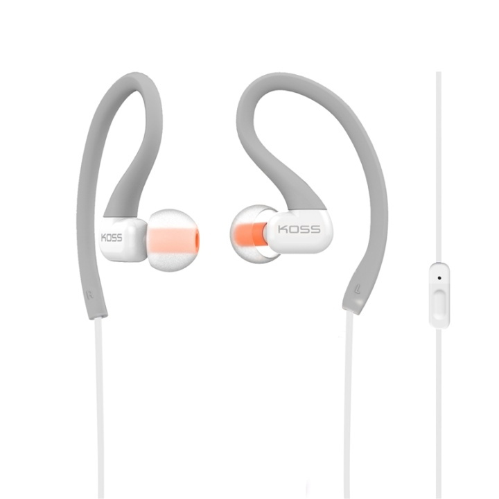 Koss Hörlur KSC32i In Ear Mic Grå i gruppen Elektronikk / Lyd & Bilde / Hodetelefoner & Tilbehør / Hodetelefoner hos TP E-commerce Nordic AB (38-39017)