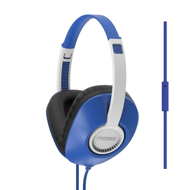 Koss Hörlur UR23i Over Ear One Touch Mic Blå i gruppen Elektronikk / Lyd & Bilde / Hodetelefoner & Tilbehør / Hodetelefoner hos TP E-commerce Nordic AB (38-39019)