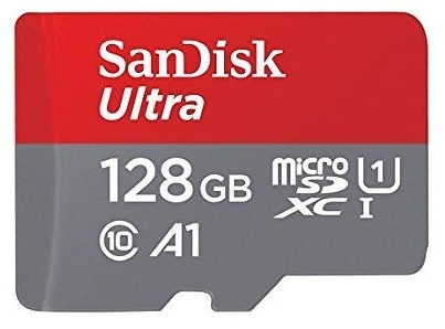 SanDisk minneskort 128GB, Ultra microSDXC, Class 10, UHS-I, 100MB/s i gruppen Elektronikk / Lagringsmedia / Minnekort / MicroSD/HC/XC hos TP E-commerce Nordic AB (38-39772)