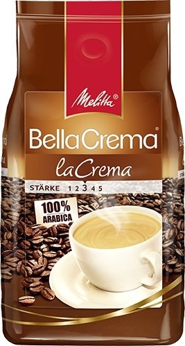 Melitta, Bella Crema La Crema hela kaffebönor i gruppen HJEM, HUS OG HAGE / Husholdningsapparater / Kaffe og espresso / Kaffebønner hos TP E-commerce Nordic AB (38-39797)
