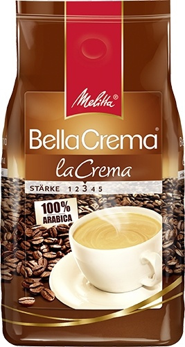 Melitta, Bella Crema La Crema hele kaffebønner i gruppen HJEM, HUS OG HAGE / Husholdningsapparater / Kaffe og espresso / Kaffebønner hos TP E-commerce Nordic AB (38-39797)