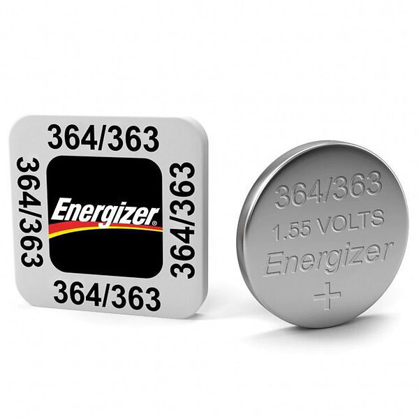 Energizer 364/363 klockbatteri 1.55 V 23mAh i gruppen Elektronikk / Batterier & Ladere / Batterier / knappcelle hos TP E-commerce Nordic AB (38-40412)