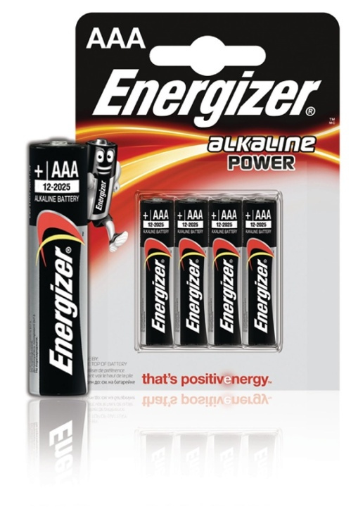 Alkaline Battery AAA | 1.5 V DC | 4-Blister i gruppen Elektronikk / Batterier & Ladere / Batterier / AAA hos TP E-commerce Nordic AB (38-40494)