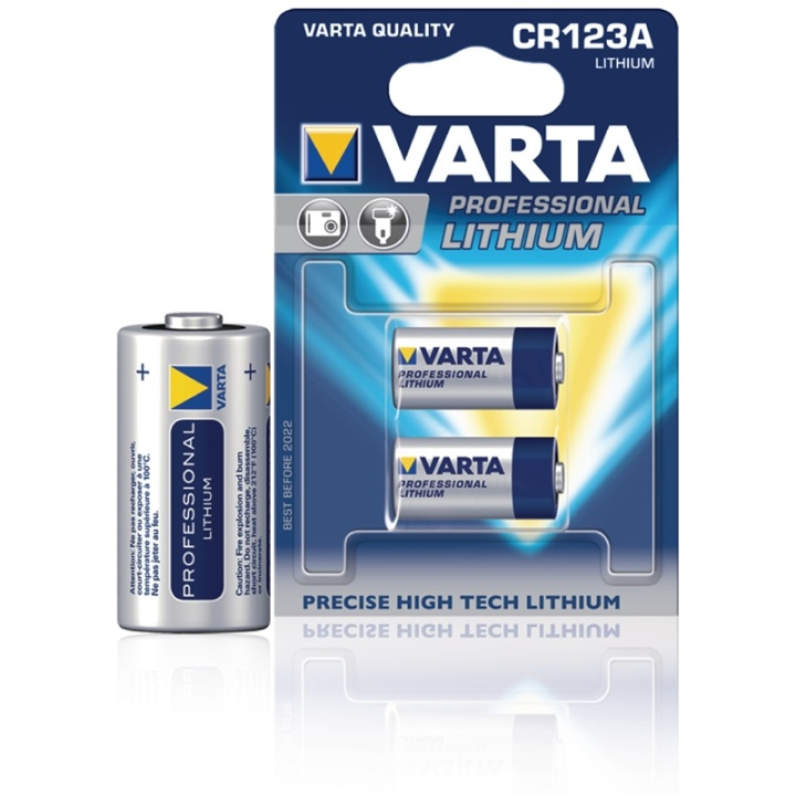 Varta Lithium tionylklorid Battery ER14505 | 3 V DC | 1430 mAh | 2-Blister | Grå / Sølv i gruppen Elektronikk / Batterier & Ladere / Batterier / Andre hos TP E-commerce Nordic AB (38-41949)