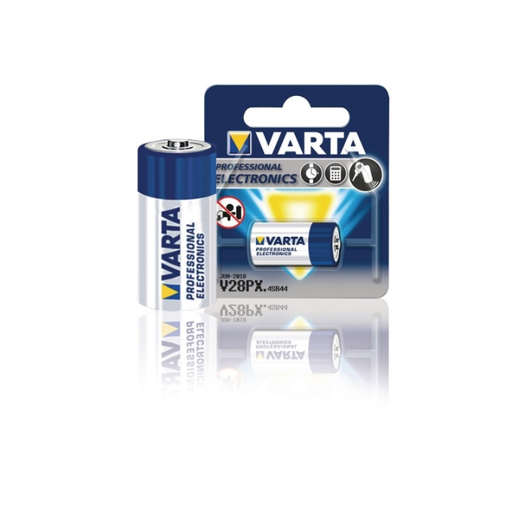 Varta Sølv-Oksid Batteri 4SR44 6.2 V 145 mAh 1-Blister i gruppen Elektronikk / Batterier & Ladere / Oppladbare batterier / Andre hos TP E-commerce Nordic AB (38-41963)