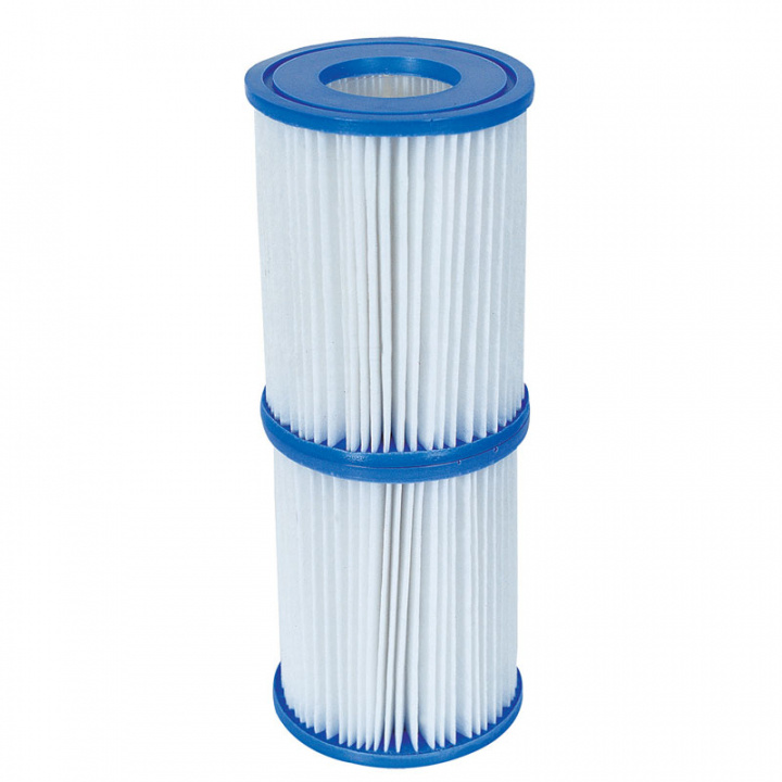Bestway Flowclear Filterpatron (II), 2-pakning i gruppen HJEM, HUS OG HAGE / Hageprodukter / Basseng og tilbehør / Filter og tilbehør hos TP E-commerce Nordic AB (38-42602)