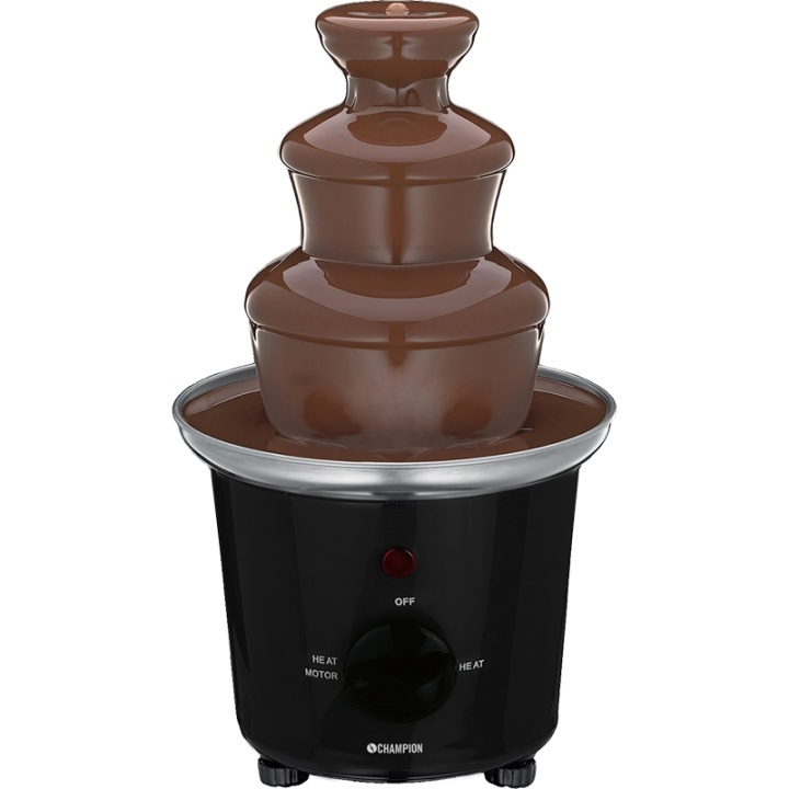 Champion Sjokoladefontene 200 g CF100 Svart i gruppen HJEM, HUS OG HAGE / Husholdningsapparater / Fondue hos TP E-commerce Nordic AB (38-42639)