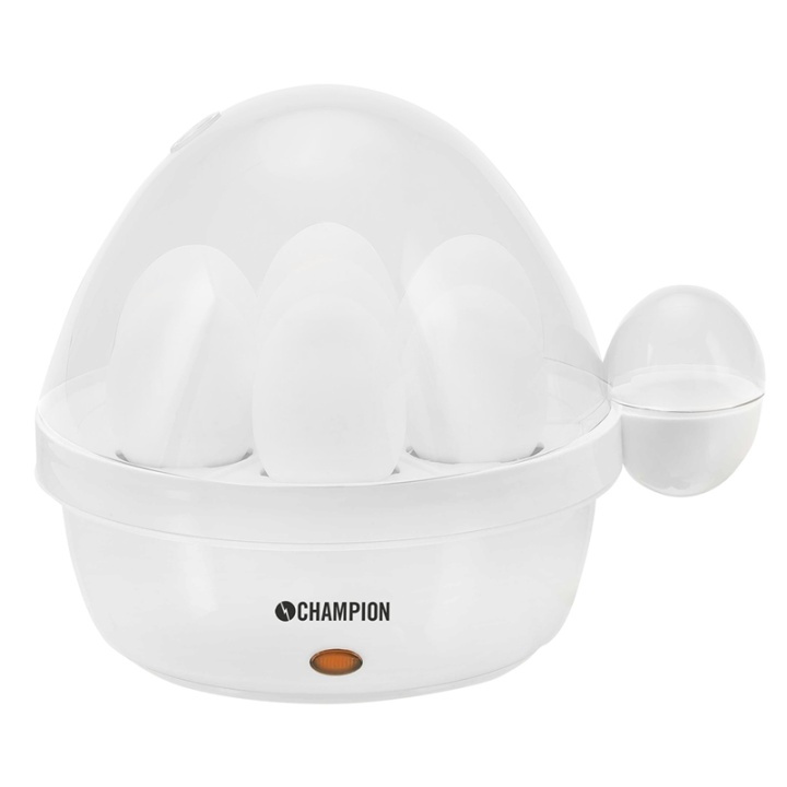 Champion Egg Cooker 7 Eggs EB050 Hvit i gruppen HJEM, HUS OG HAGE / Husholdningsapparater / Ris- og eggkokere hos TP E-commerce Nordic AB (38-42646)