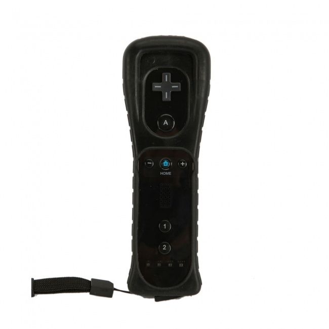 Remote till Wii/Wii U, Svart i gruppen Elektronikk / TV-spill & tilbehør / Nintendo Wii hos TP E-commerce Nordic AB (38-4336)