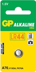 GP LR44 1,5V 1-pack i gruppen Elektronikk / Batterier & Ladere / Batterier / knappcelle hos TP E-commerce Nordic AB (38-43439)