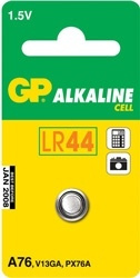 GP LR44 1,5V 1-pk i gruppen Elektronikk / Batterier & Ladere / Batterier / knappcelle hos TP E-commerce Nordic AB (38-43439)