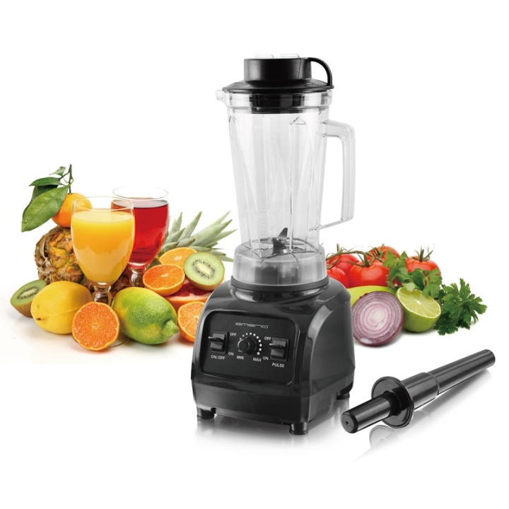 Emerio Professional Blender 1500W i gruppen HJEM, HUS OG HAGE / Husholdningsapparater / Matprosessorer og kjøkkenassistenter / Miksere og blendere hos TP E-commerce Nordic AB (38-43581)