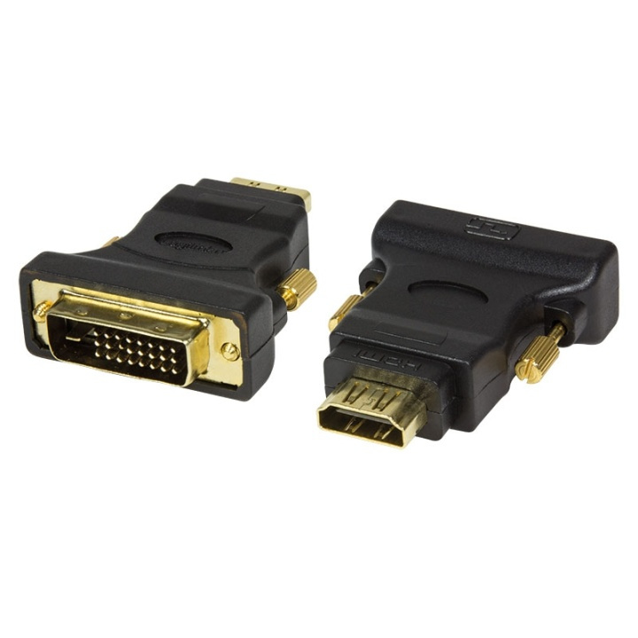 LogiLink HDMI-hona -> DVI-D-hane i gruppen Elektronikk / Kabler og adaptere / HDMI / Adaptere hos TP E-commerce Nordic AB (38-43814)