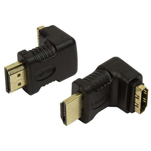 LogiLink Vinklet HDMI-adapter Ha -> ho i gruppen Elektronikk / Kabler og adaptere / HDMI / Adaptere hos TP E-commerce Nordic AB (38-43817)