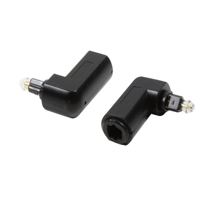 LogiLink Toslink Vinkeladapter 90 grader i gruppen Elektronikk / Kabler og adaptere / Lyd Digital hos TP E-commerce Nordic AB (38-43827)