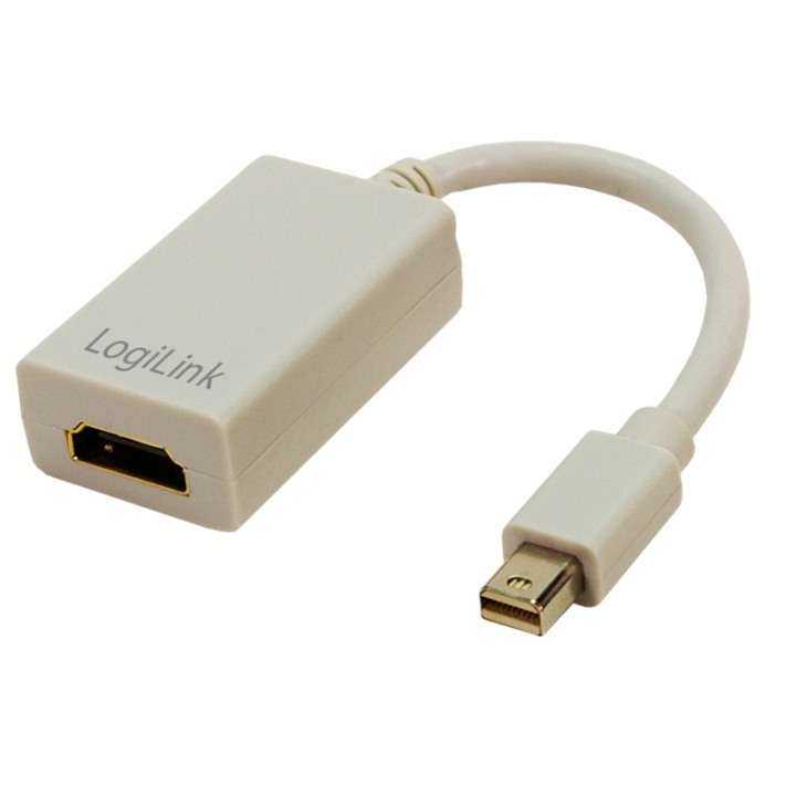 LogiLink Mini DisplayPort 1.1 -> HDMI i gruppen Datautstyr / Kabler og adaptere / DisplayPort / Adaptere hos TP E-commerce Nordic AB (38-43829)