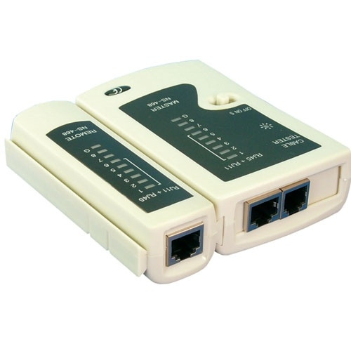 LogiLink RJ45 kabeltester i gruppen Datautstyr / PC-Komponenter / Verktøy og montering hos TP E-commerce Nordic AB (38-43968)