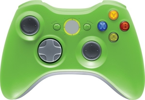 Trådlös handkontroll till Xbox 360 (Grön) i gruppen Elektronikk / TV-spill & tilbehør / Xbox 360 hos TP E-commerce Nordic AB (38-4468)
