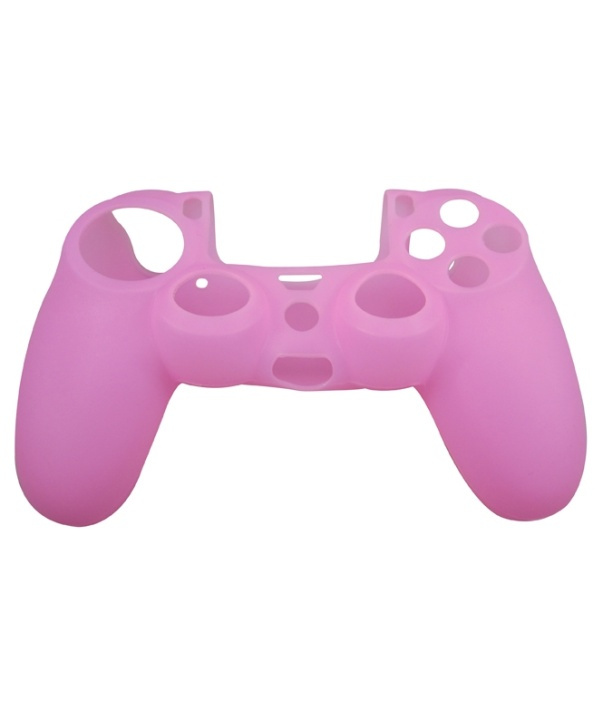 Silikongrep for kontroller, Playstation 4 (rosa) i gruppen Elektronikk / TV-spill & tilbehør / Sony PlayStation 4 / Tilbehør hos TP E-commerce Nordic AB (38-4584)