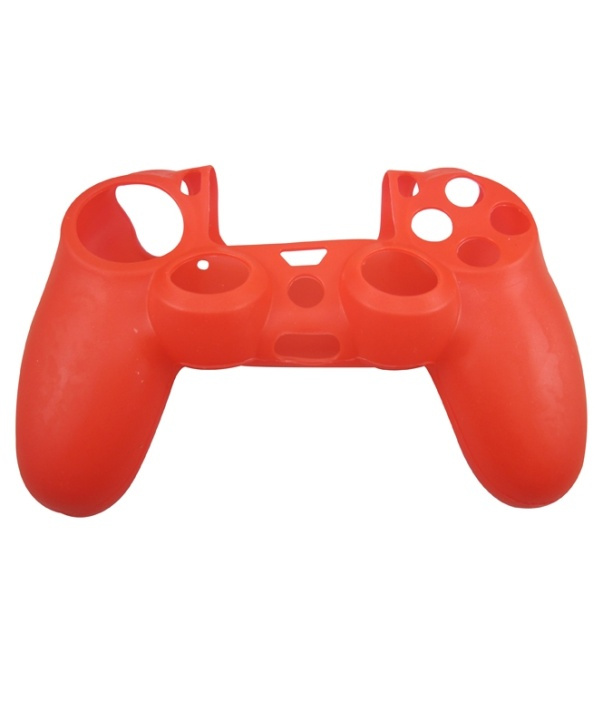 Silikongrep for kontroller, Playstation 4 (rød) i gruppen Elektronikk / TV-spill & tilbehør / Sony PlayStation 4 / Tilbehør hos TP E-commerce Nordic AB (38-4585)