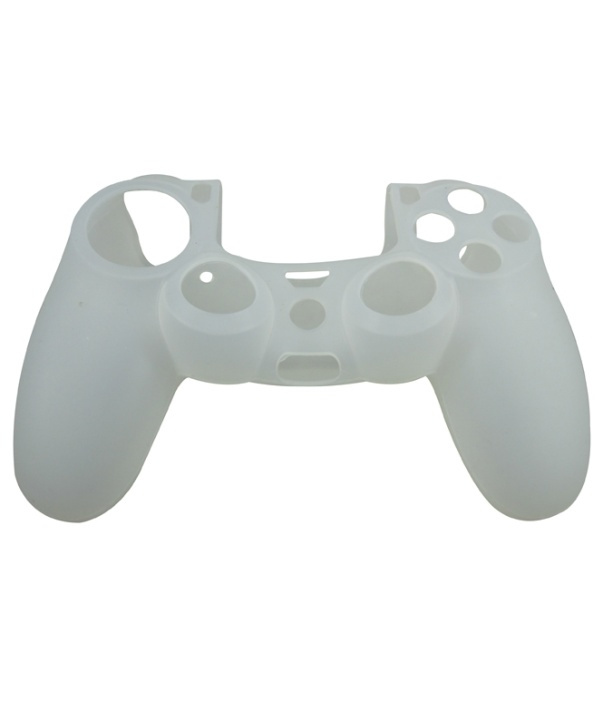 Silikongrep for kontroller, Playstation 4 (gjennomsiktig) i gruppen Elektronikk / TV-spill & tilbehør / Sony PlayStation 4 / Tilbehør hos TP E-commerce Nordic AB (38-4586)