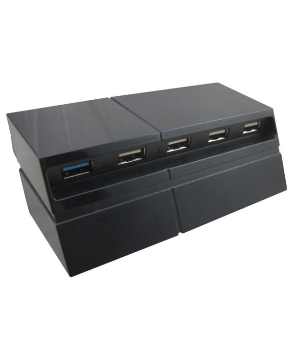 USB-hub til Playstation 4 (5 porter) i gruppen Elektronikk / TV-spill & tilbehør / Sony PlayStation 4 hos TP E-commerce Nordic AB (38-4597)