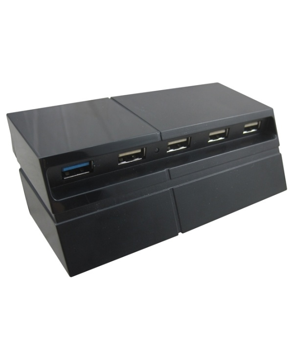 USB-hub til Playstation 4 (5 porter) i gruppen Elektronikk / TV-spill & tilbehør / Sony PlayStation 4 / Tilbehør hos TP E-commerce Nordic AB (38-4597)